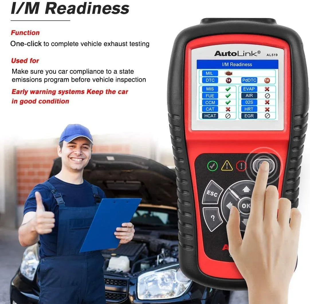 Autel AL519 OBD2 Scanner – Professional Car Diagnostic Code Reader - Gomix Brands Outlet