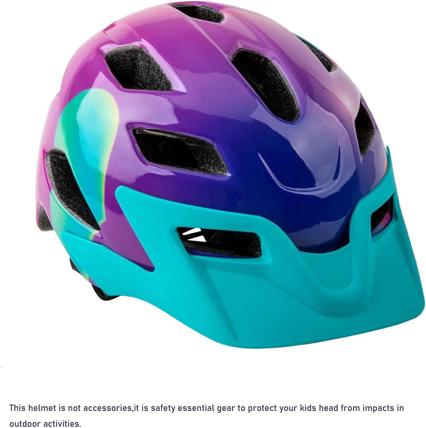 SIFVO Youth Multi-Sport Helmet with Visor, Adjustable, Lightweight, Ages 5-14