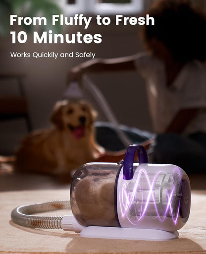 oneisall LM5 Low Noise Pet Grooming Vacuum with 1.5L Dust Cup