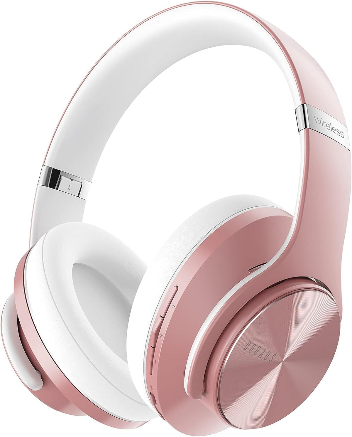 DOQAUS Black Over-Ear Wireless Bluetooth Headphones Care 1