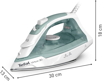 Tefal Virtuo FV2C42E0 Steam Iron 2000W Eucalyptus