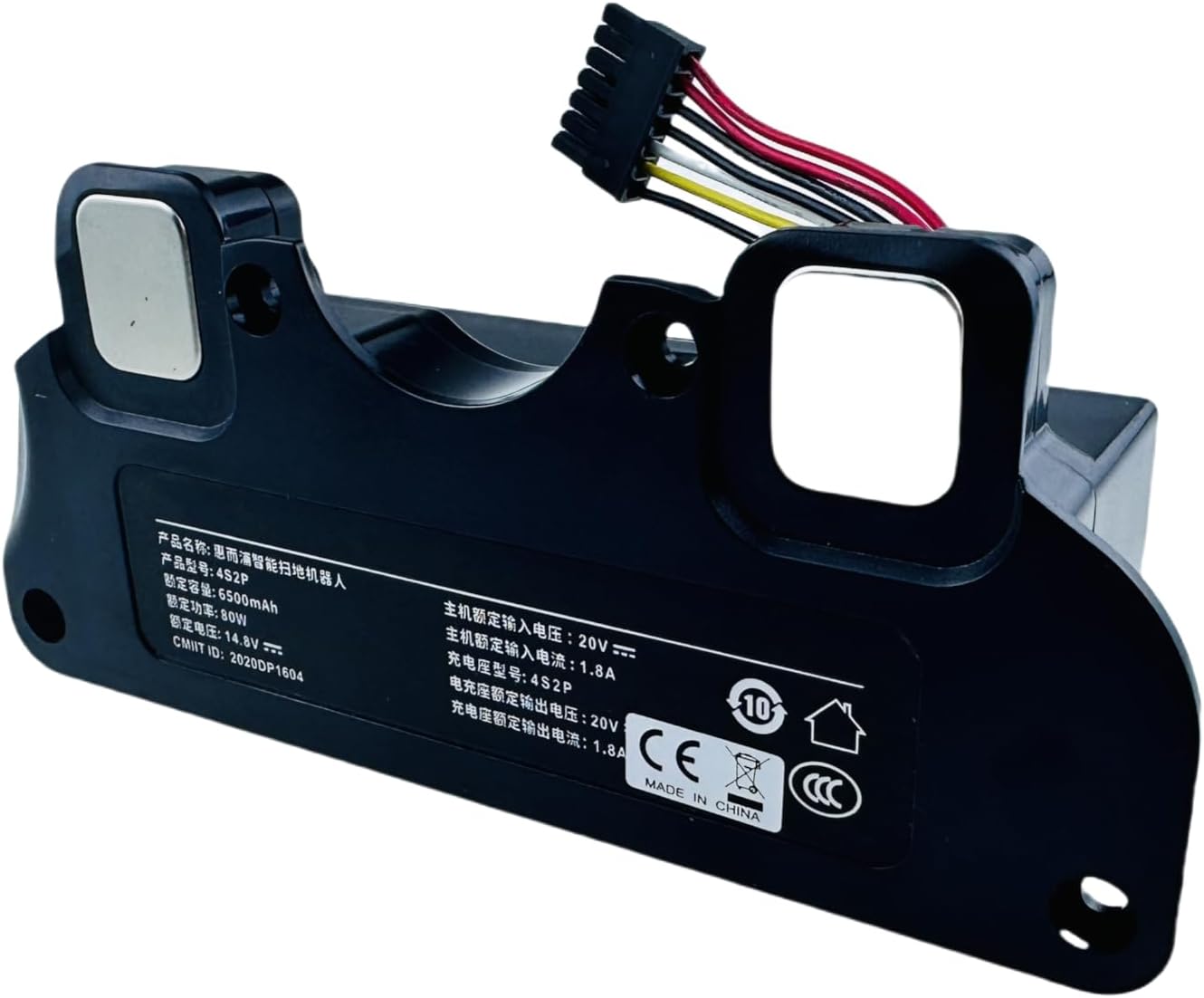 Replacement Battery for Cecotec Conga 5090 5490 6090 Robot Vacuum 6500mAh 14.8V