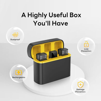 UNBRAN Wireless Lavalier Clip‑On Mic for iPhone & Android