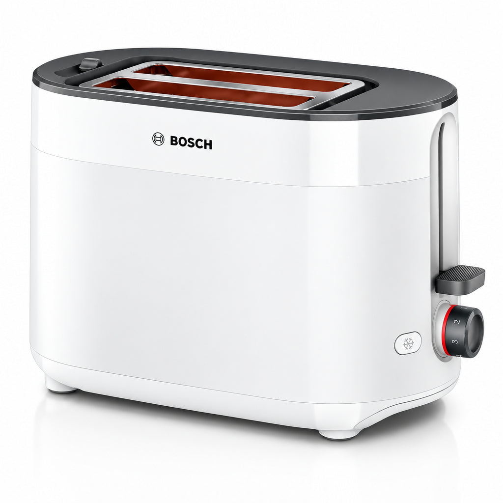 Bosch TAT2M121 2-Slot Toaster 950W White