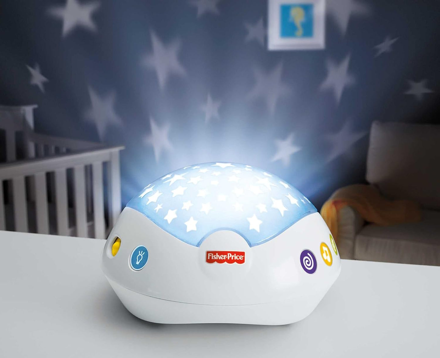 Fisher-Price 3-in-1 Dream Bear Mobile with Music Night Light