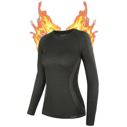 NOOYME Women's Thermal Base Layer t-shirt
