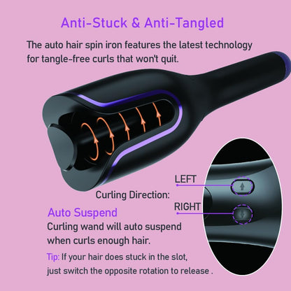 BEJARM XPRE325 Ceramic Automatic Curling Iron Black