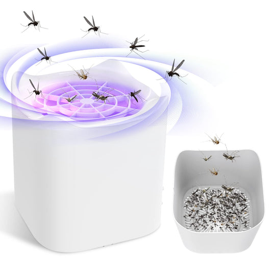 Aparatoo Portable Electric UV Mosquito Killer Lamp White