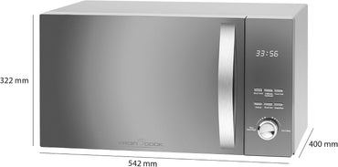 ProfiCook PC-MWG 1176 H 3-in-1 Microwave Hot Air Grill 23L