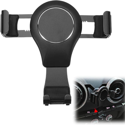Anlseiod Car Phone Mount for Audi A3/S3/RS3 8V (2013-2019) Black