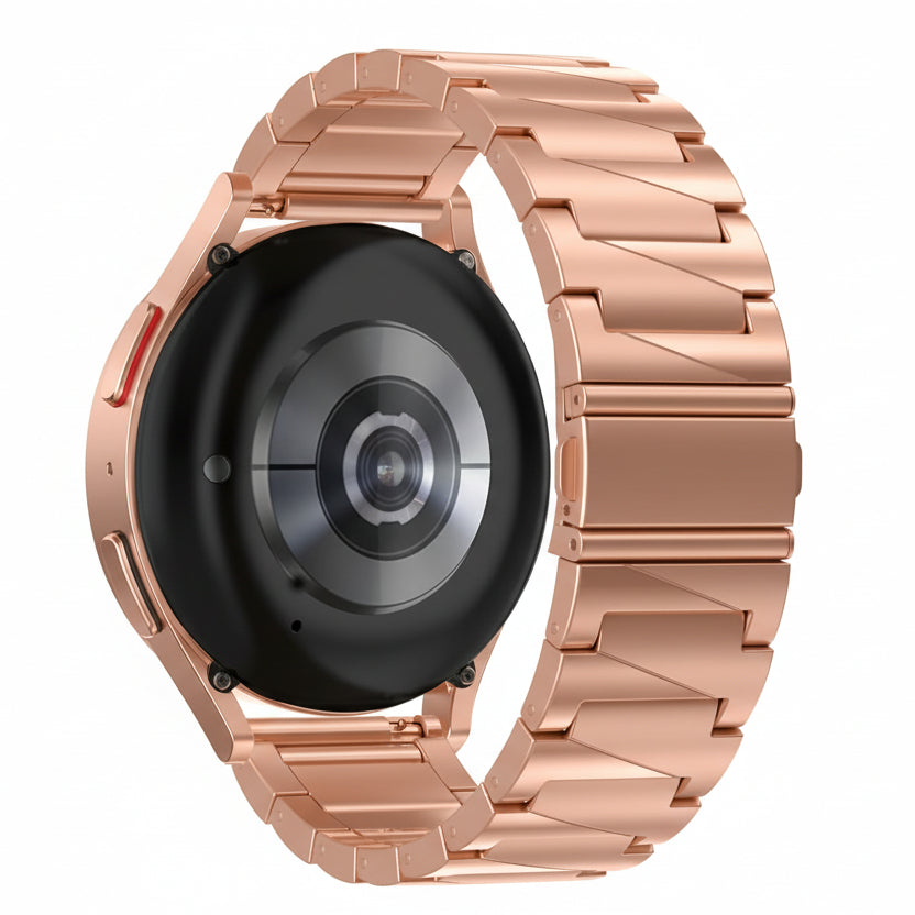BIRDTOBR 20mm Metal Watch Band for Galaxy Watch 6 5 4