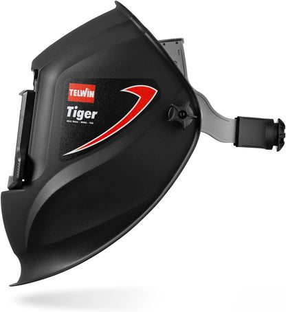 Telwin Tiger Welding Helmet with Lift-Up Blackout System
