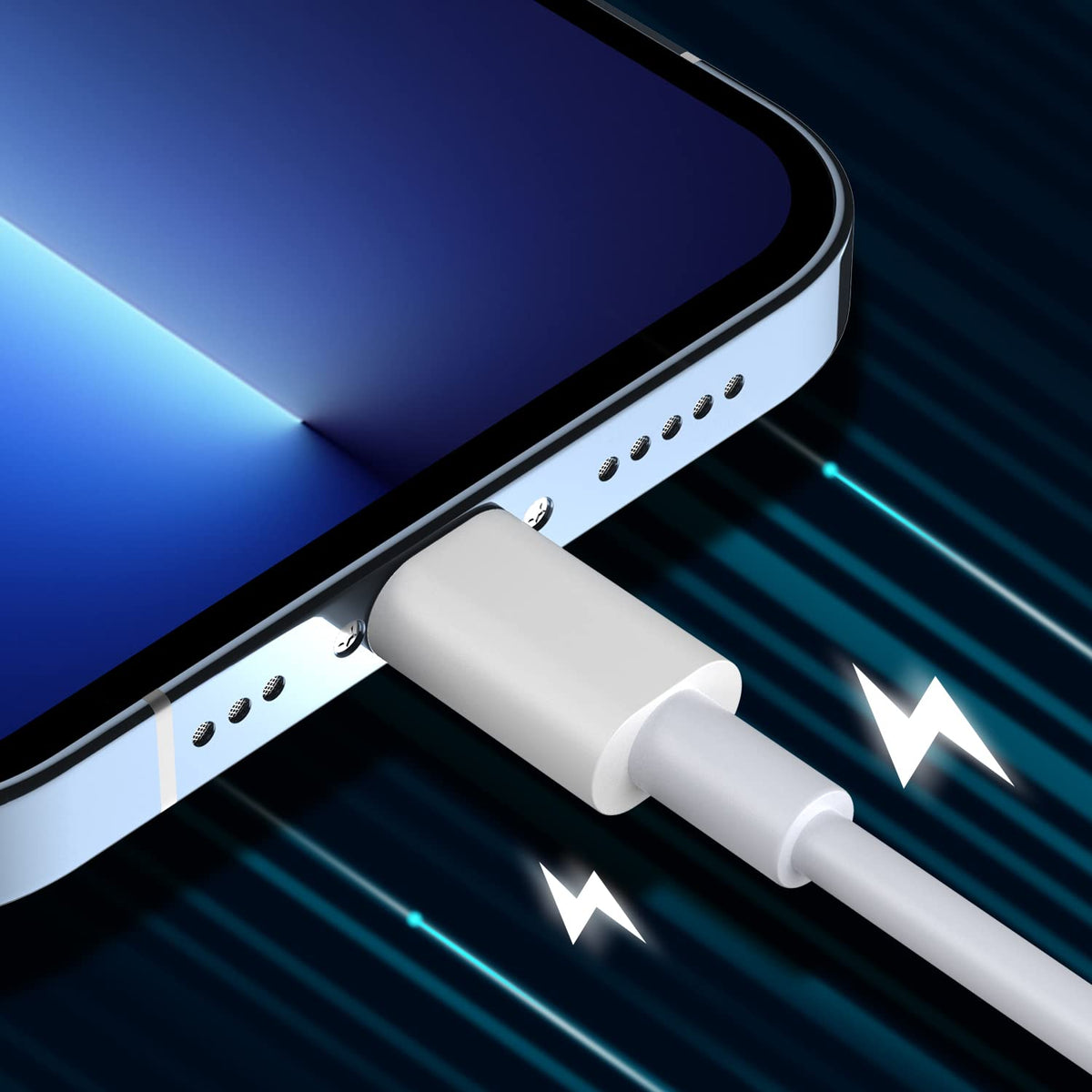 JJCALL FD-11 USB C to Lightning Cable 1m
