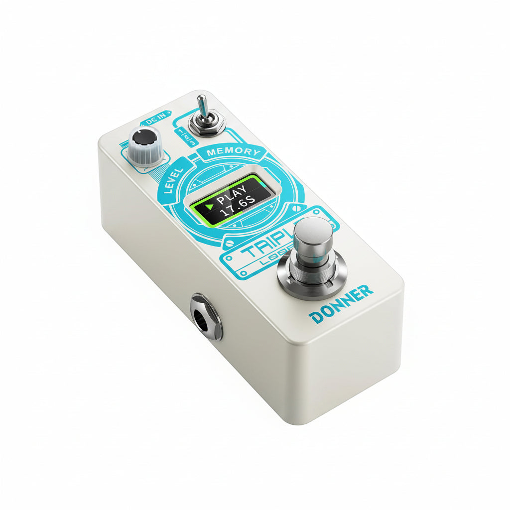Donner Triple Looper Guitar Effects Pedal