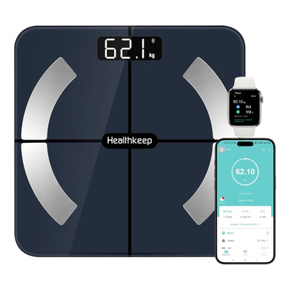 Healthkeep Smart Body Fat Bathroom Scale with Bluetooth App