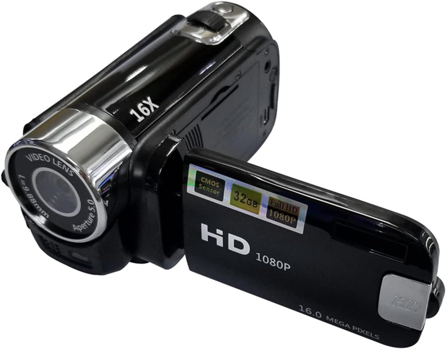 Andoer 111 Portable 1080P HD Digital Video Camera Camcorder 16MP 2.7-Inch LCD 16X Zoom
