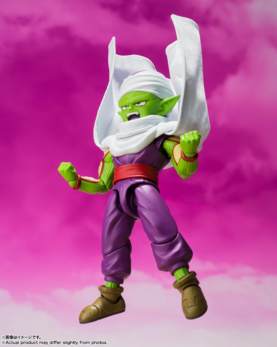 Dragon Ball Daima S.H.Figuarts Piccolo Mini 3.3‑Inch Action Figure