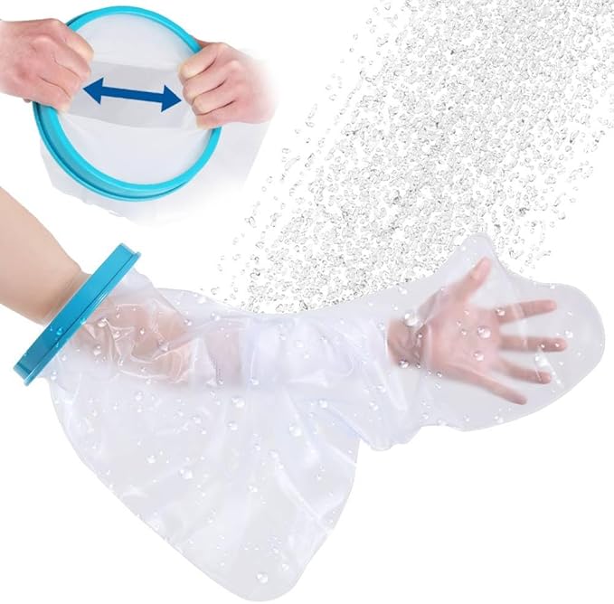 Japard Adult Waterproof Arm Cast Cover for Shower, Bath, and Foot Protection