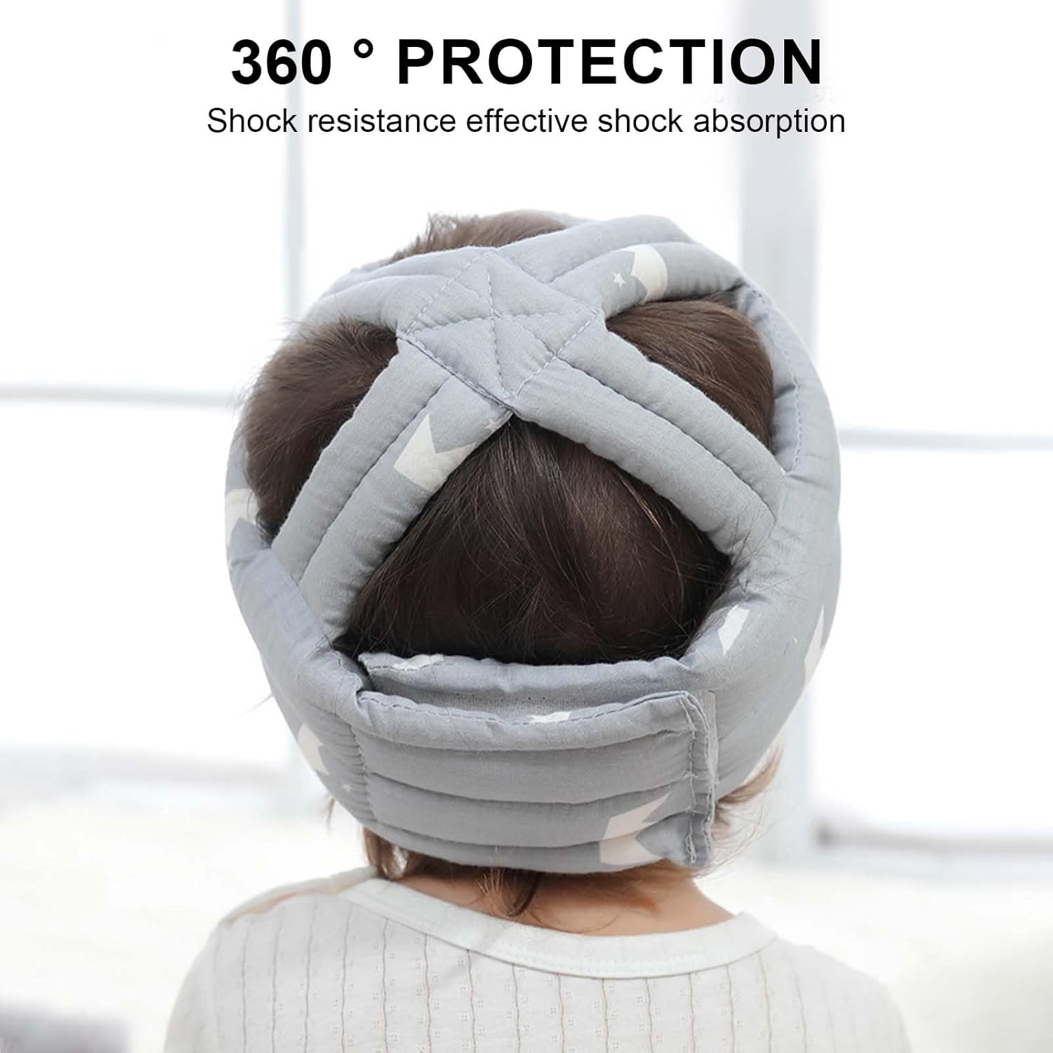 Infant Head Protector: 360° Anti-Collision Safety Helmet for Babies Toddlers