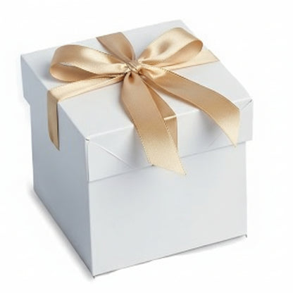 GP SUP Gold Kraft Squared Gift Boxes with Lids - Pack of 1