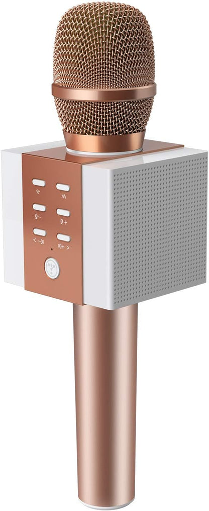 TOSING 008 Wireless Bluetooth Karaoke Mic with 10W Stereo Speakers