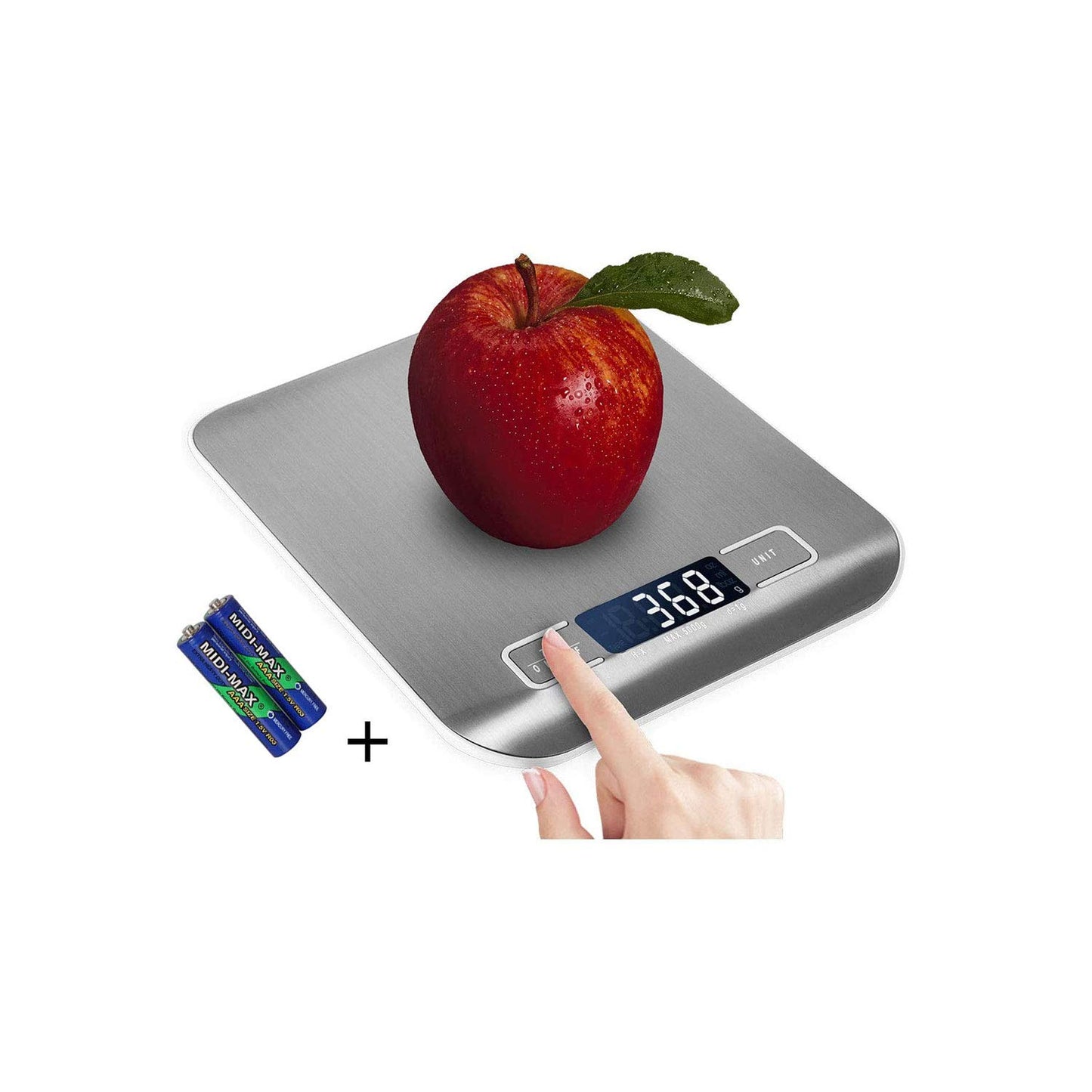 Domini Digital Kitchen Food Scale K1H 5kg White