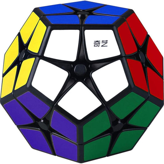 CuberSpeed 2x2 Black Kilominx Speed Cube Puzzle for Adults