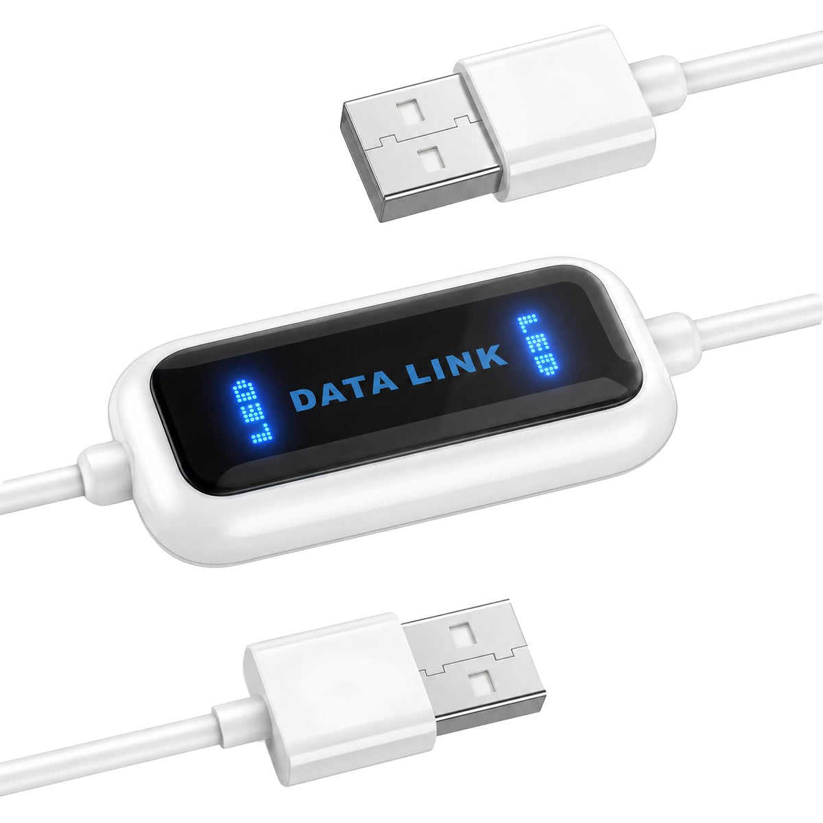 SALCAR 20121102 USB 2.0 PC to PC Link Cable White