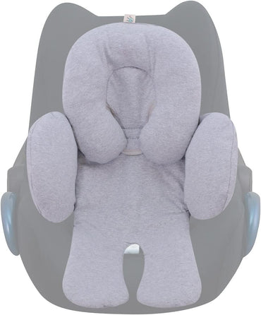 JYOKO Kids Universal Baby Seat Reducer | 100% Cotton Grey Stone