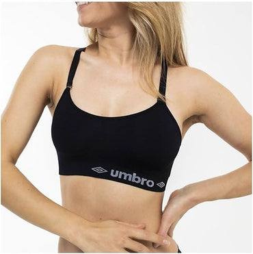 Umbro Women's Seamless Sports Bra with Anti-Irritation Support