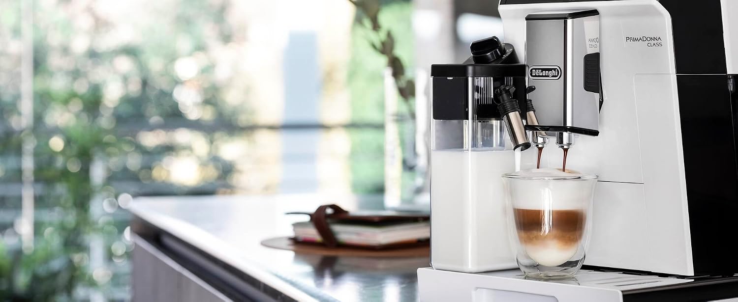 De'Longhi PrimaDonna Class ECAM 550.65.W Bean-to-Cup Coffee Machine White