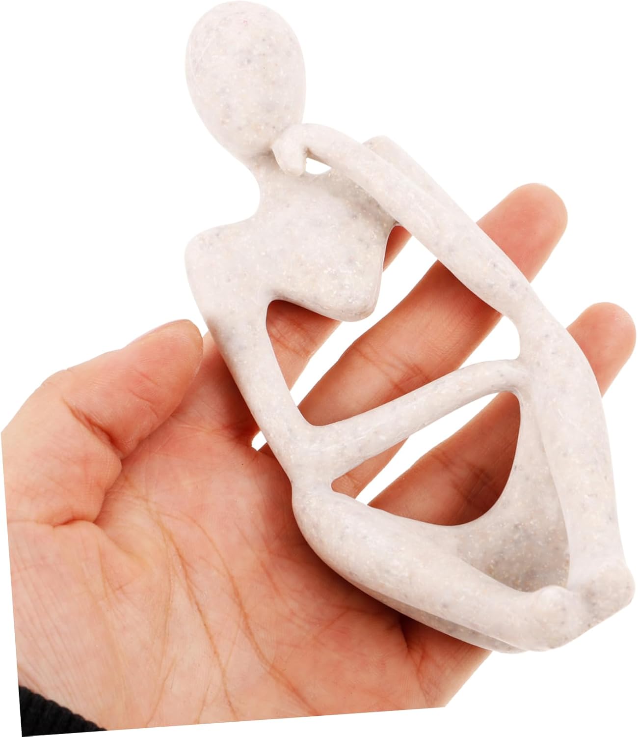 Alipis Resin Abstract Thinker Statue for Aquarium and Home Décor