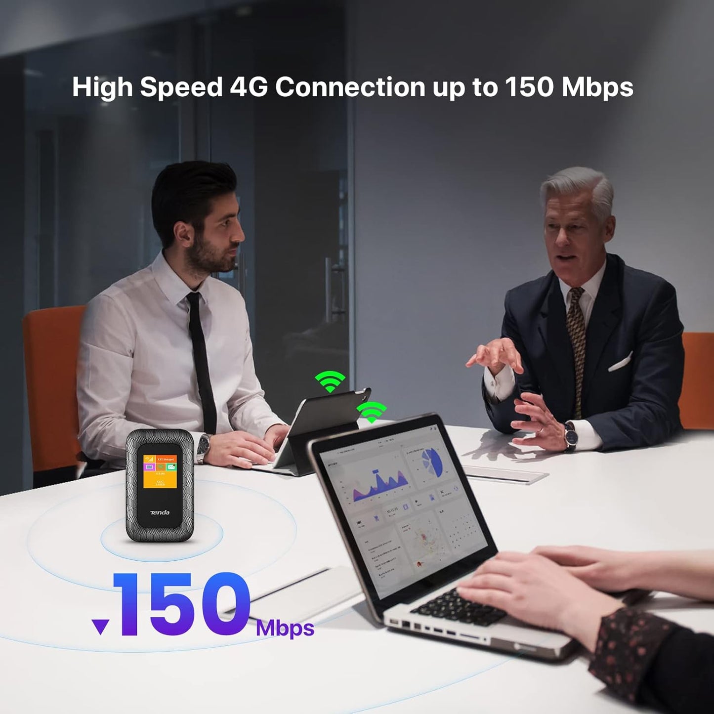 Tenda 4G Portable Mobile Hotspot Router LTE