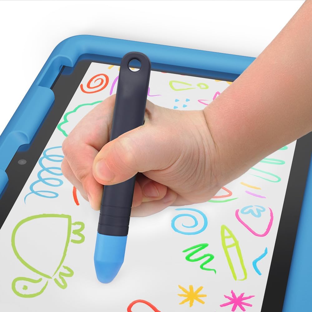 Nupro Kid-Friendly Tablet Stylus with Tether 2-Pack