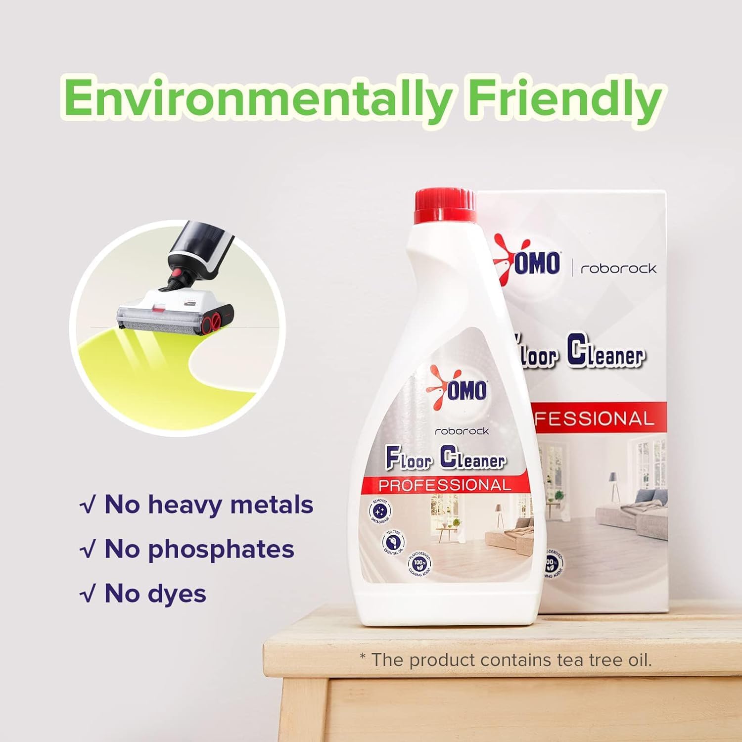 Roborock Original Floor Cleaner 480ml for Dyad Pro Vacuum