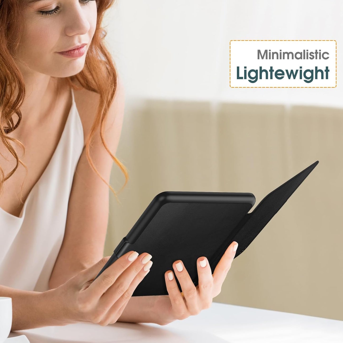 Fintie Slim Lightweight Leather Case for 7" Kindle Paperwhite 2024