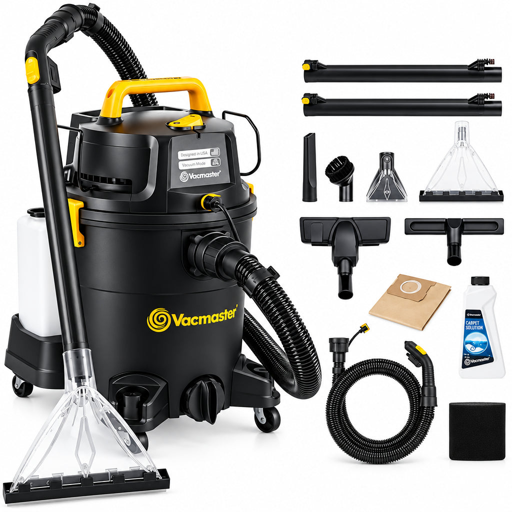 Vacmaster VK1323PFR 03 3-in-1 Carpet Washer Wet Vacuum Cleaner