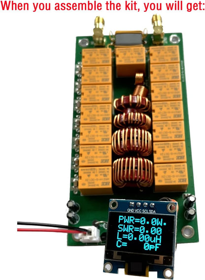 Automated Antenna Tuner Kit for Ham Radio