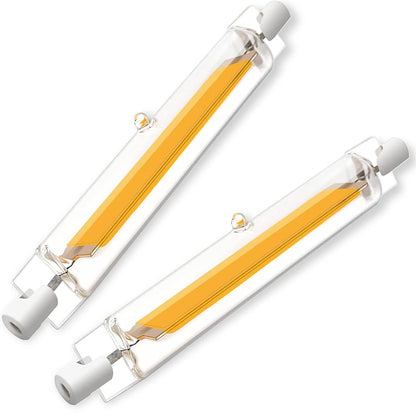 Hsientpe R7S LED 118mm Dimmable 20W 2000LM Warm White 3000K 2-Pack