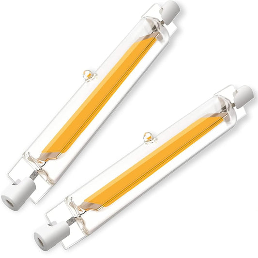 Hsientpe R7S LED 118mm Dimmable 20W 2000LM Warm White 3000K 2-Pack