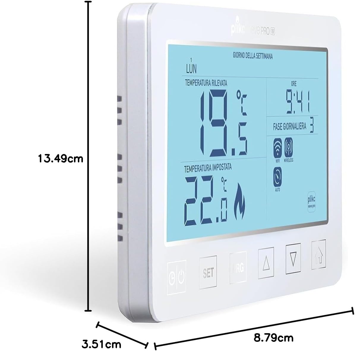 plikc NEVE PRO W Digital Wireless Thermostat 230V