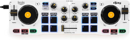 Hercules DJControl Mix Wireless Bluetooth DJ Controller for Smartphones