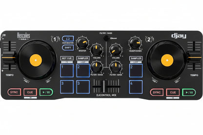 Hercules DJControl Mix Wireless Bluetooth DJ Controller for Smartphones
