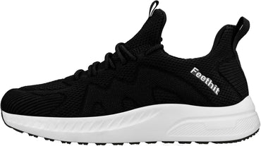 Feethit Men's Breathable Lightweight Comfort Walking Running Fitness Gym Tennis Sneakers