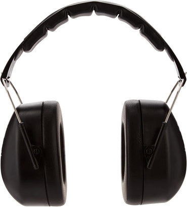 3M Foldable Noise Cancelling Headphones 90563E Black Comfortable Hearing Protection