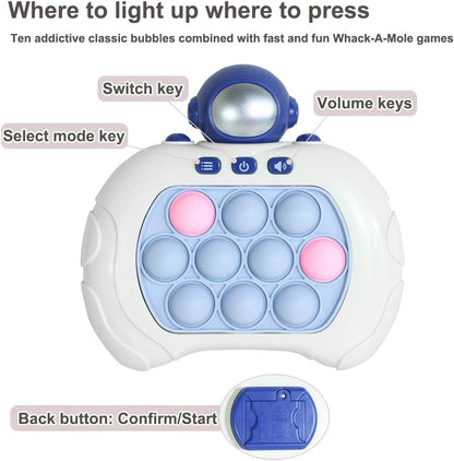AIPINQI APSTYX Kids Light Up Quick Push Fidget Game Astronaut