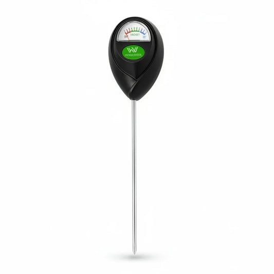 Wendowerk Soil Moisture Meter – Green/Black, Battery Free for Indoor Plants - Gomix Brands Outlet