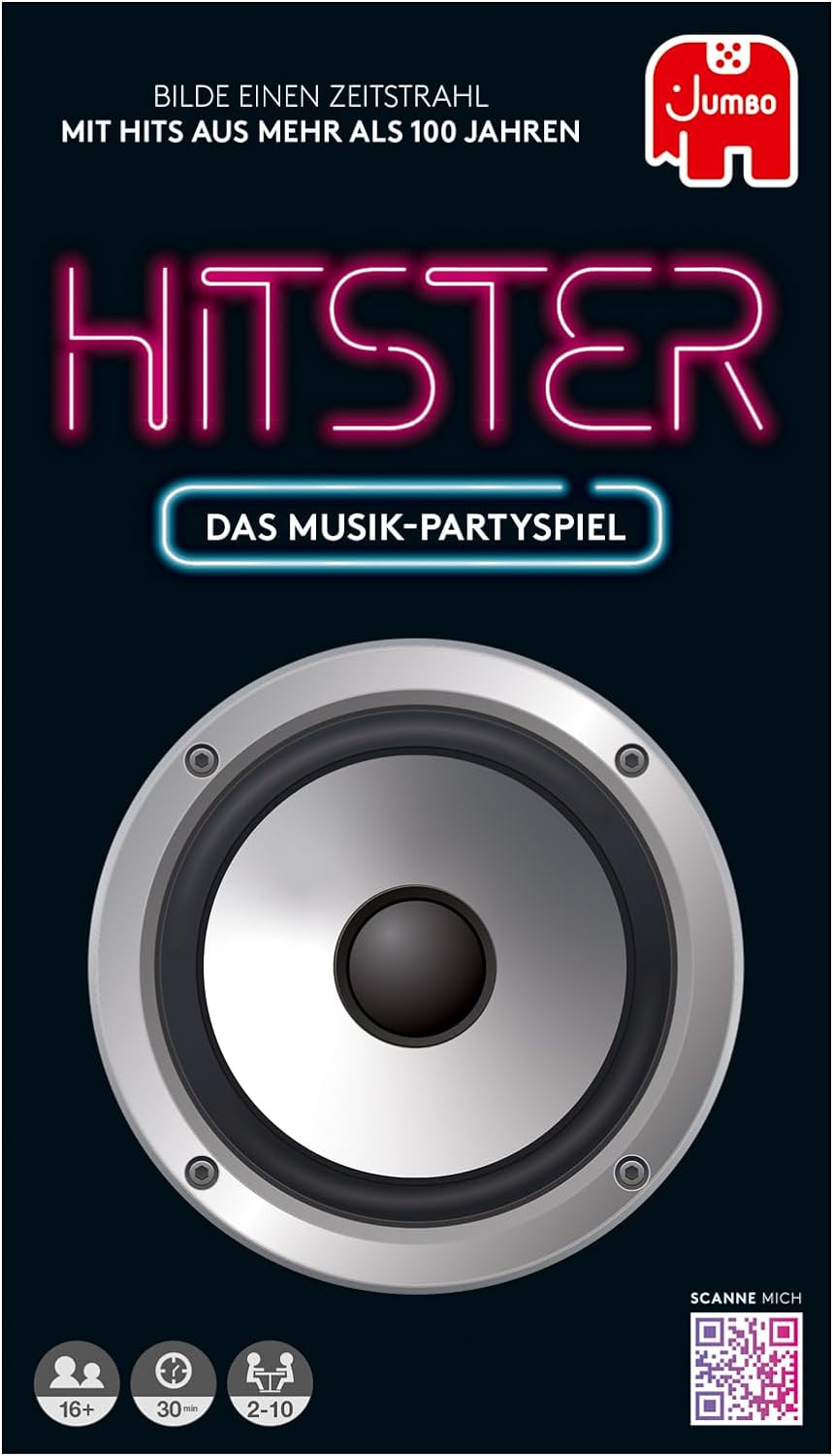 Hitster Original Music Card Party Game for Adults and Families
