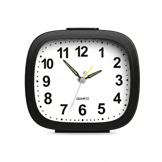 Ankilo Silent Analog Alarm Clock for Bedroom
