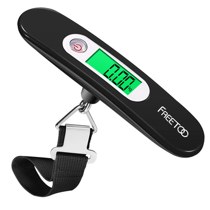 FREETOO Portable Digital Luggage Scale 50 kg Capacity Black